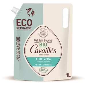 ROGE CAVAILLES Eco-Recharge ALOE VERA gel bain douche BIO 1L