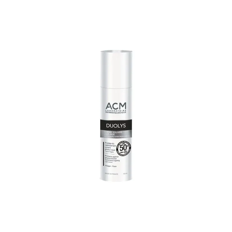ajouter un titre 17 ACM DUOLYS CRÈME SOLAIRE SPF50 ANTI-AGE 50ML ACM