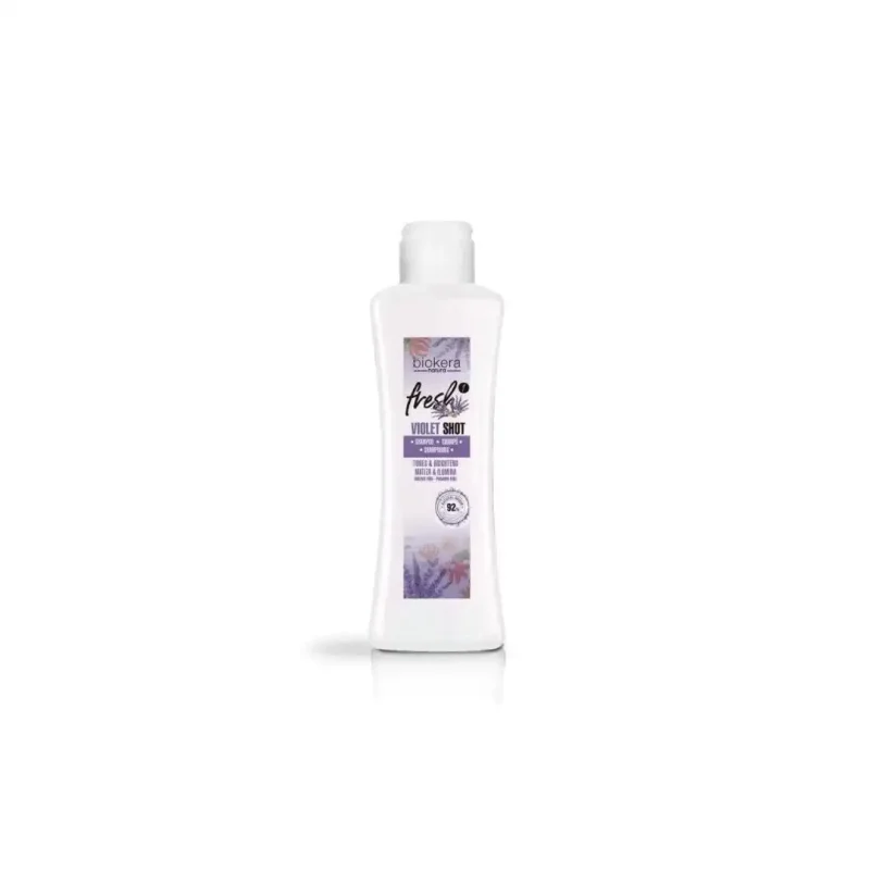 biokera freh violet shot shampooing 300ml 1 BIOKERA FREH VIOLET SHOT SHAMPOOING 300ML BIOKERA
