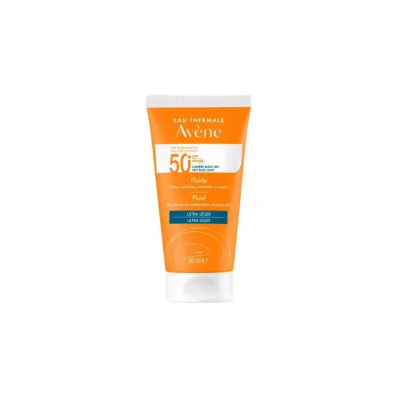 design sans titre 2024 04 22t132128.033 AVENE SOLAIRE Fluide avec Parfum SPF50+ 50ml – Pénétration 3 Secondes, Ultra Léger AVÉNE