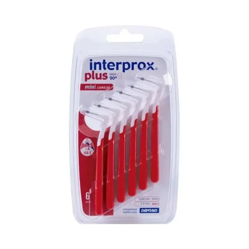 interprox plus mini conical 6 unites 1 INTERPROX PLUS MINI CONICAL 6 UNITÉS INTERPROX