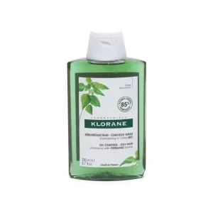 Klorane – Shampoing Séboréducteur à l’Ortie BIO – Cheveux gras 200ml