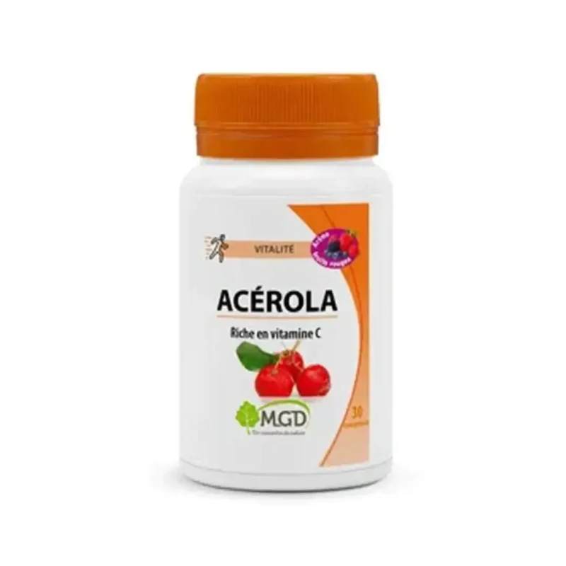mgd acerola riche en vitamine c 30 comprimes 1 MGD ACEROLA RICHE EN VITAMINE C 30 COMPRIMES MGD