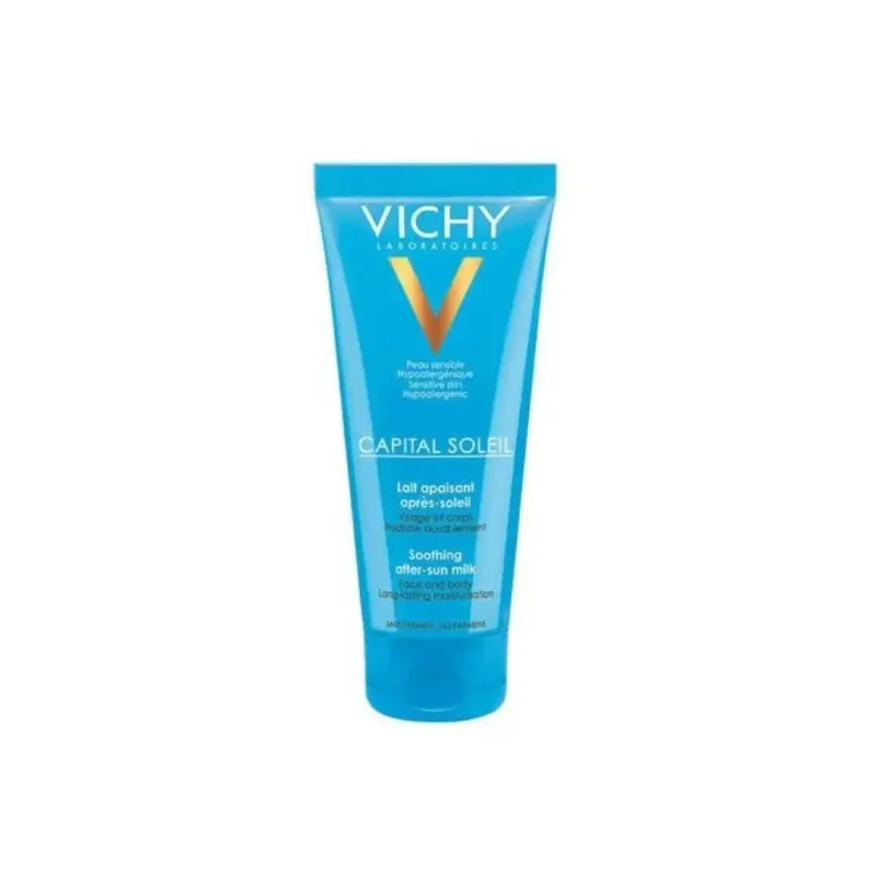 vichy capital soleil lait apaisant apres soleil peau sensible 300ml 1 Vichy Capital Soleil Lait Apaisant Après-Soleil Peau Sensible | 300ml VICHY