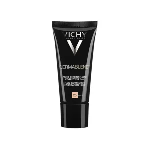 Vichy Dermablend Fond de Teint Fluide Correcteur SPF35 Tous Types de Peaux 25 NUDE | 30ml